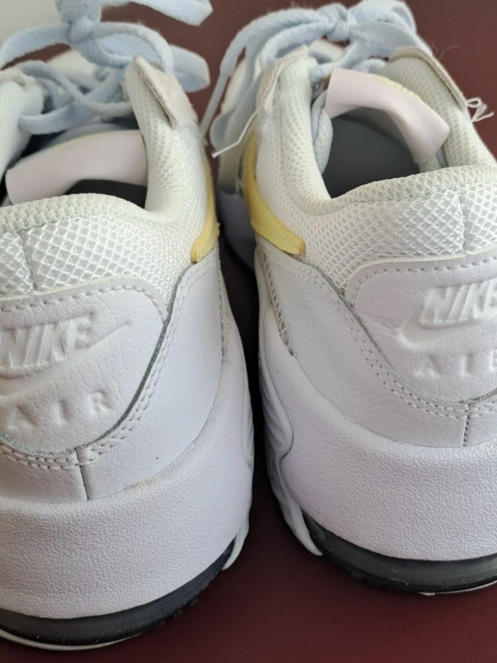 Nike Air Max Excee White Citron Tint Lemon CD6894-118 Sneakers Shoes-Womens 6.5 - Picture 4 of 5